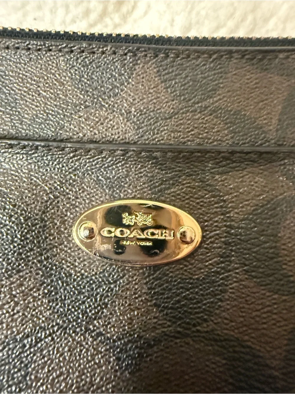 Coach authentic signature